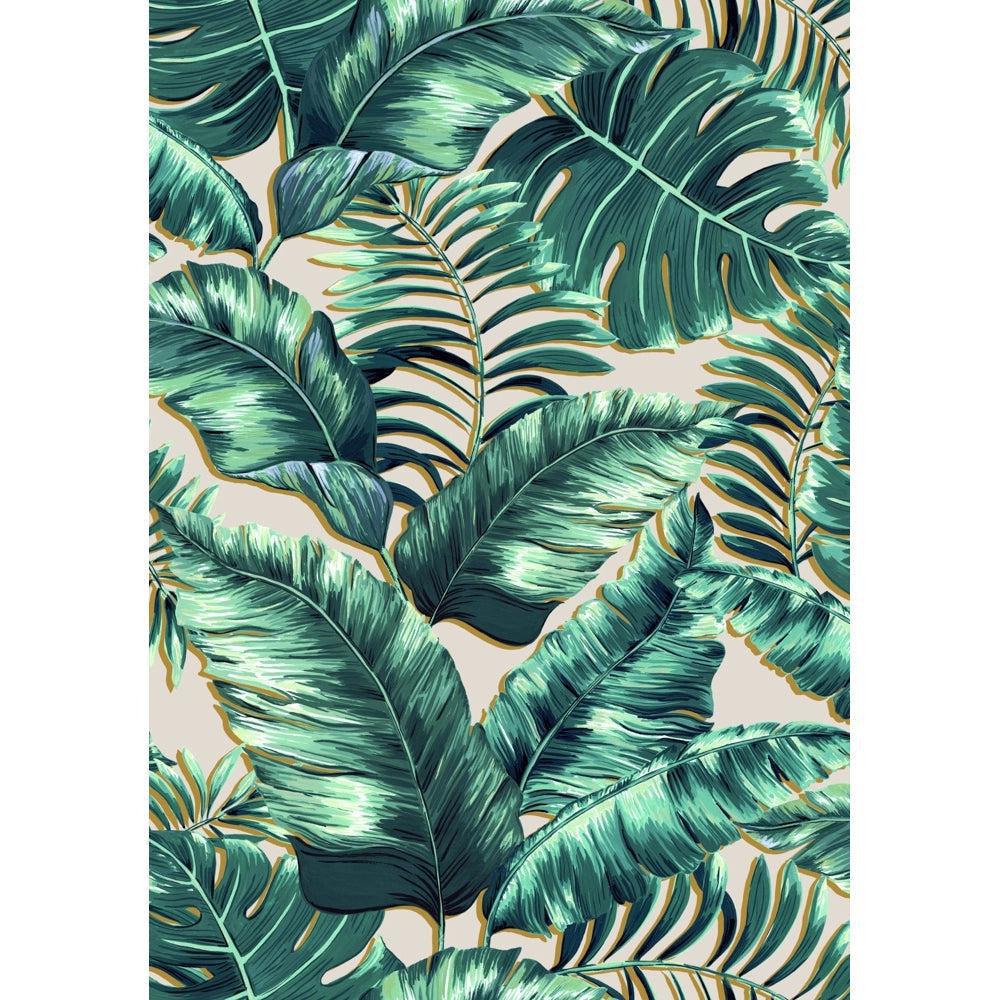 Brand McKenzie Banana Leaves Max Blush Pink Wallpaper - Image 3