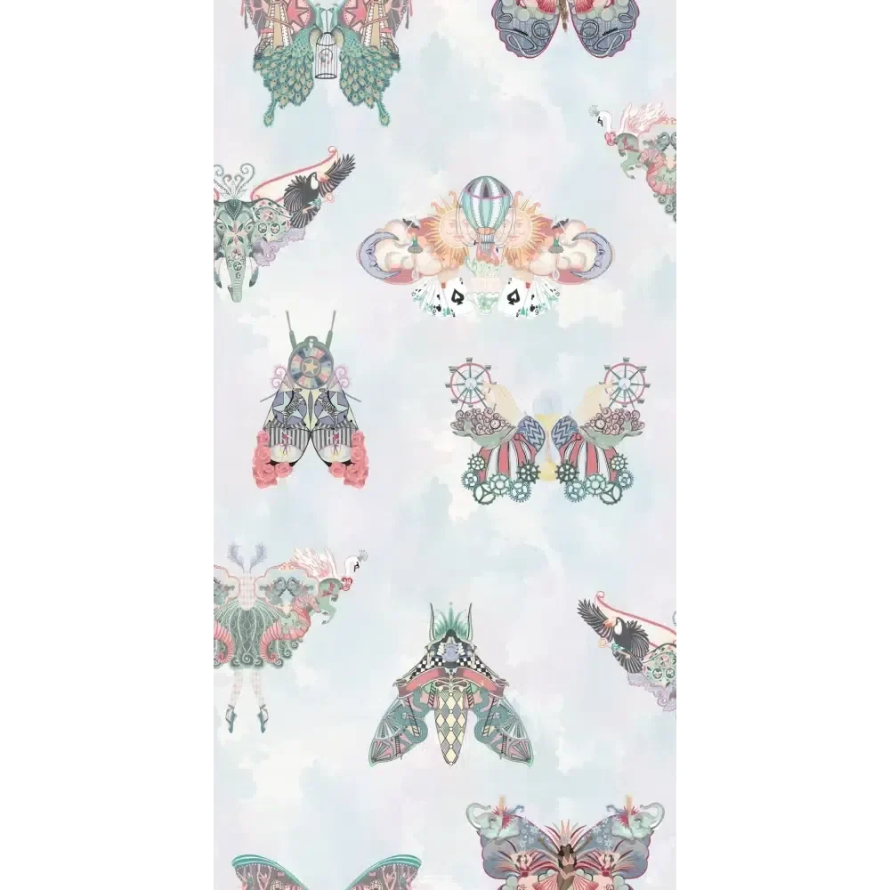 Brand McKenzie Butterfly Effect Pink Multi Wallpaper - Image 4