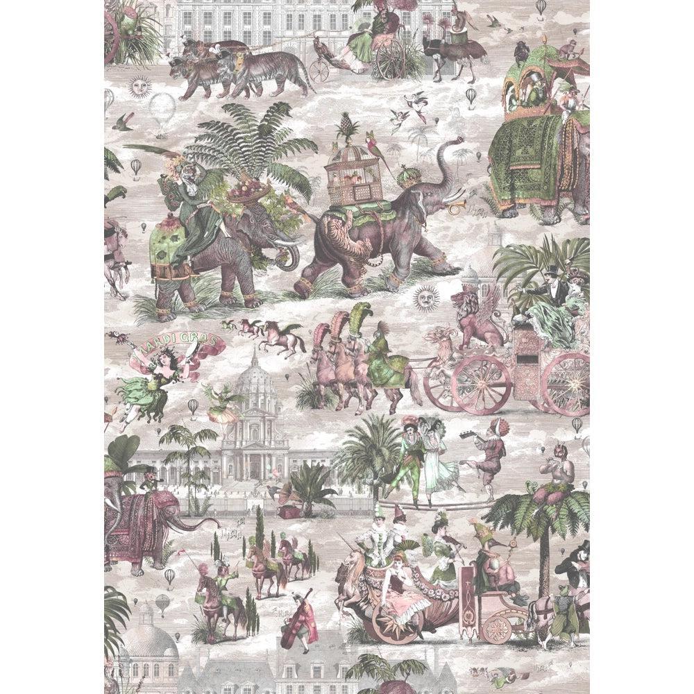 Brand McKenzie Fiesta Rose & Forest Wallpaper - Image 3