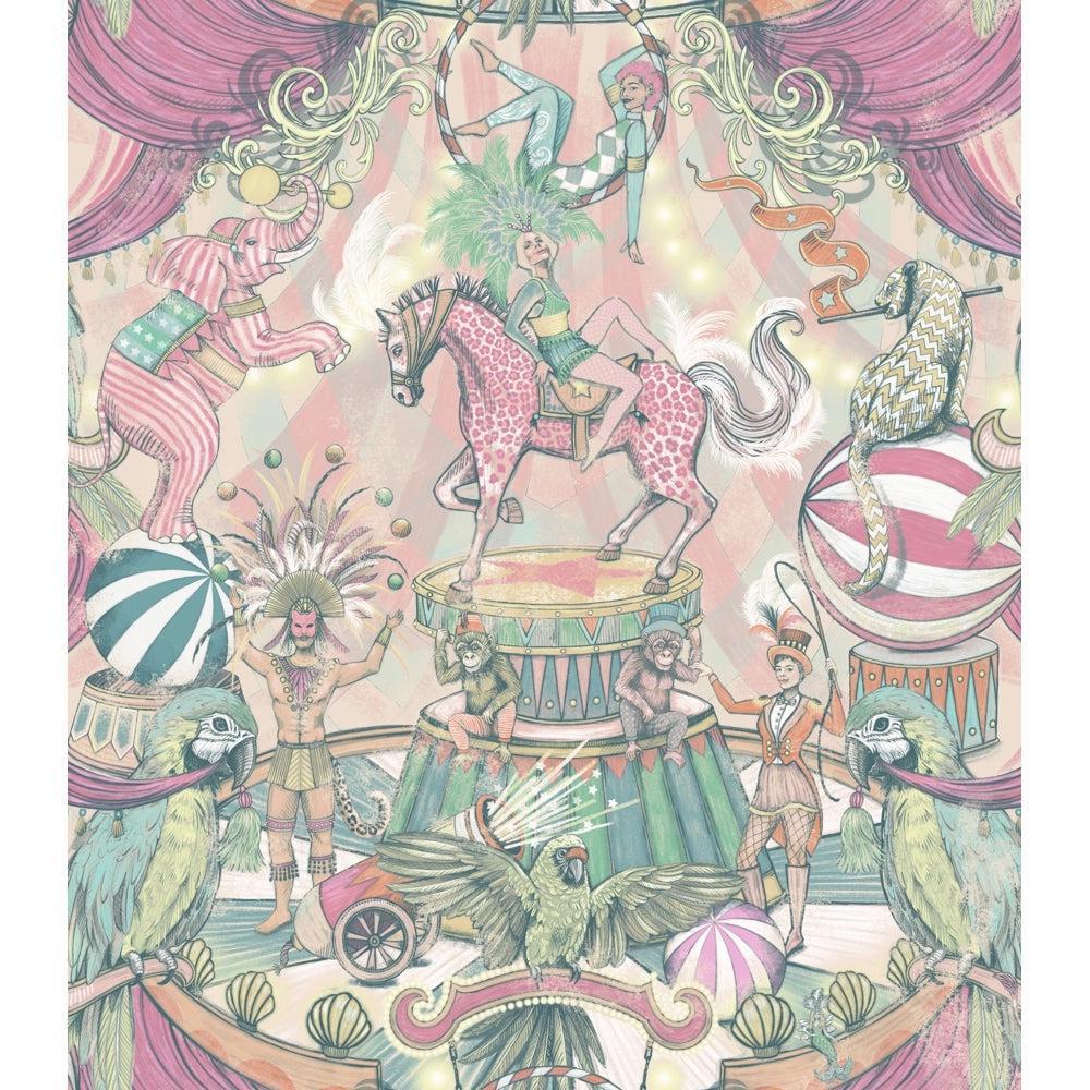 Brand McKenzie Funfair Pastel Pinks Wallpaper - Image 3