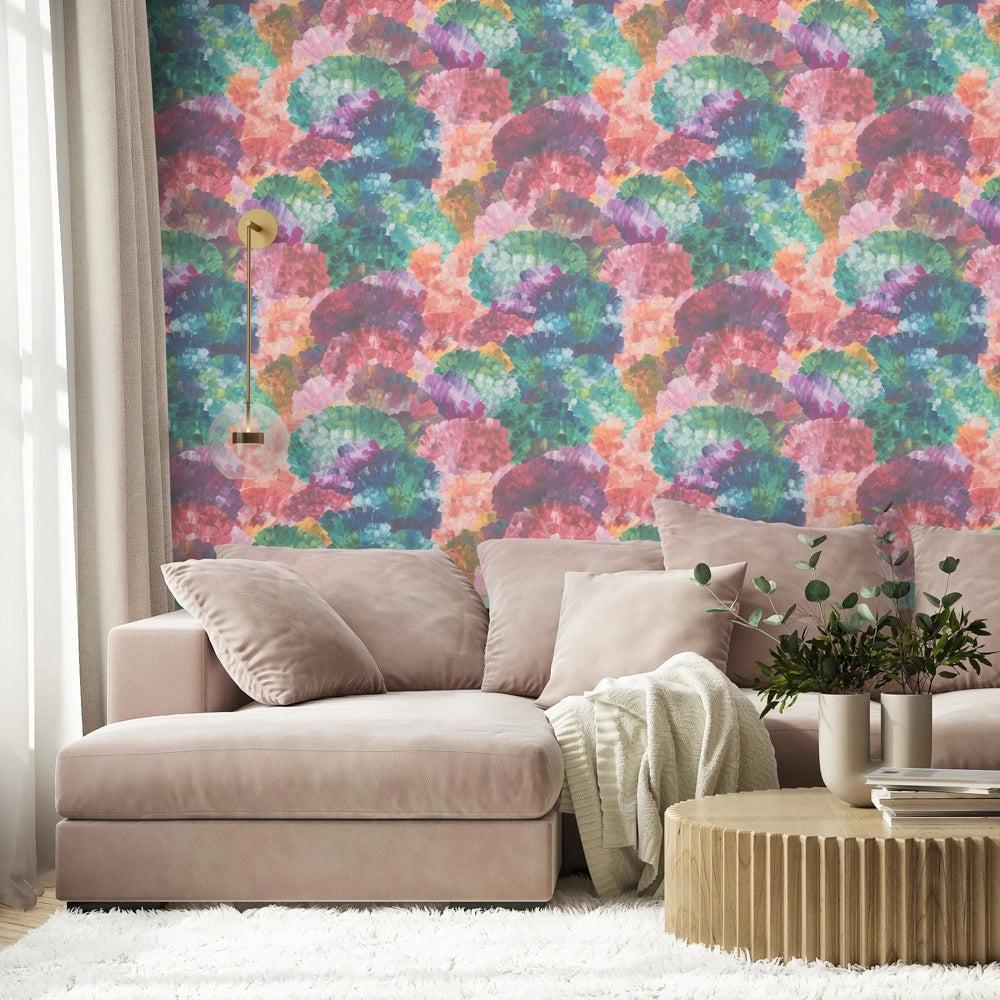 Brand McKenzie Painting In Colour Bright Wallpaper - Image 2