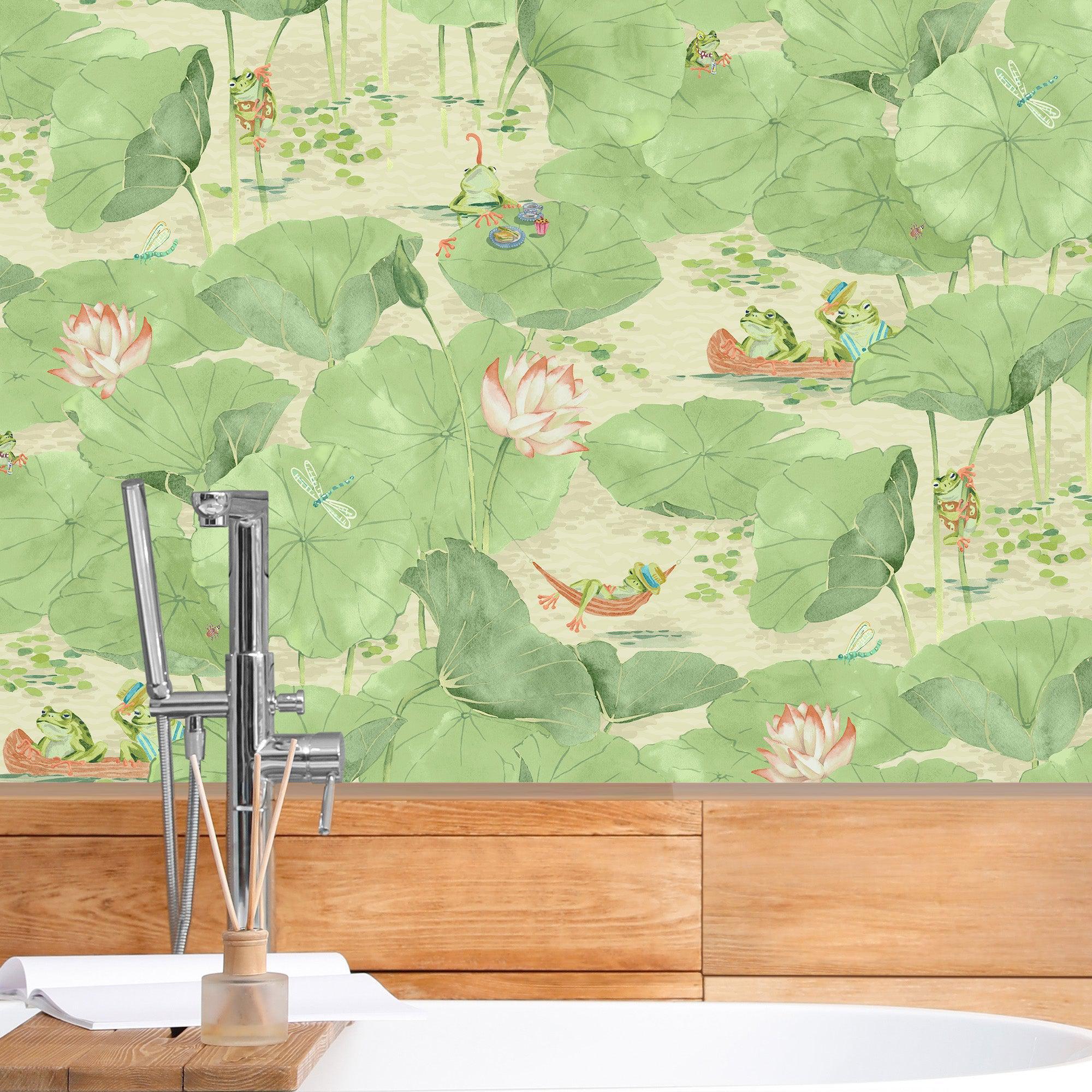 Brand McKenzie Pondlife Wallpaper - Willow - Image 2