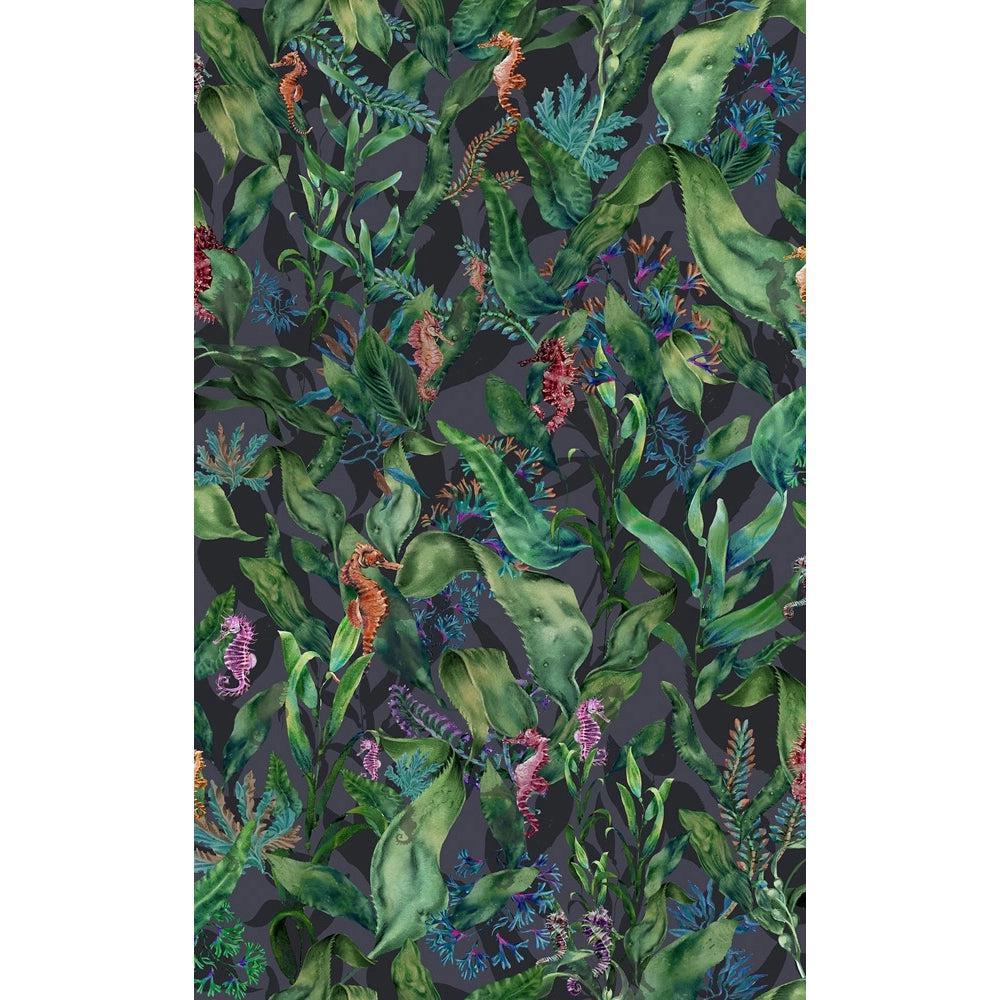 Brand McKenzie Seahorse Mangrove Noir Wallpaper - Image 3