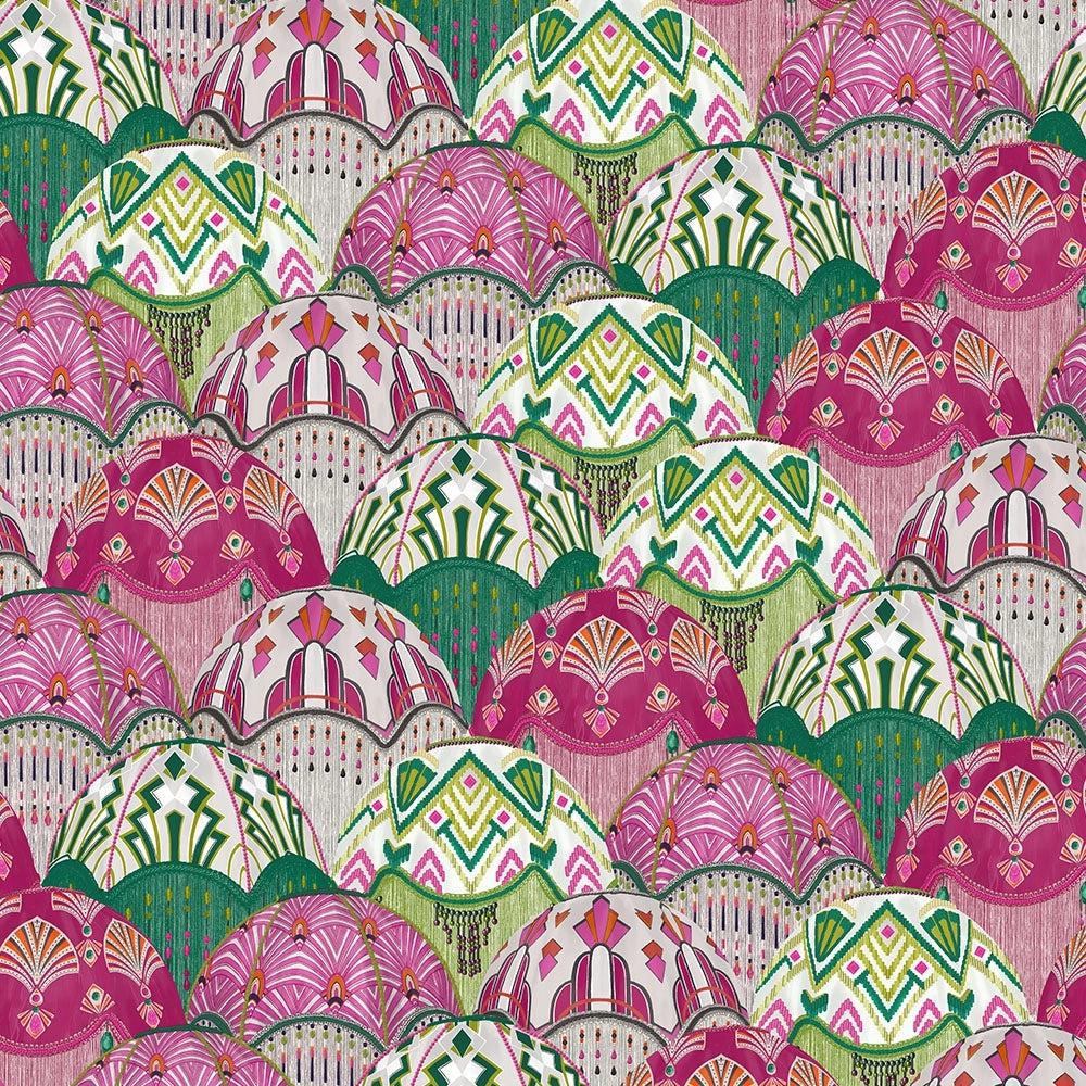 Brand McKenzie Silk Shades Cerise Wallpaper