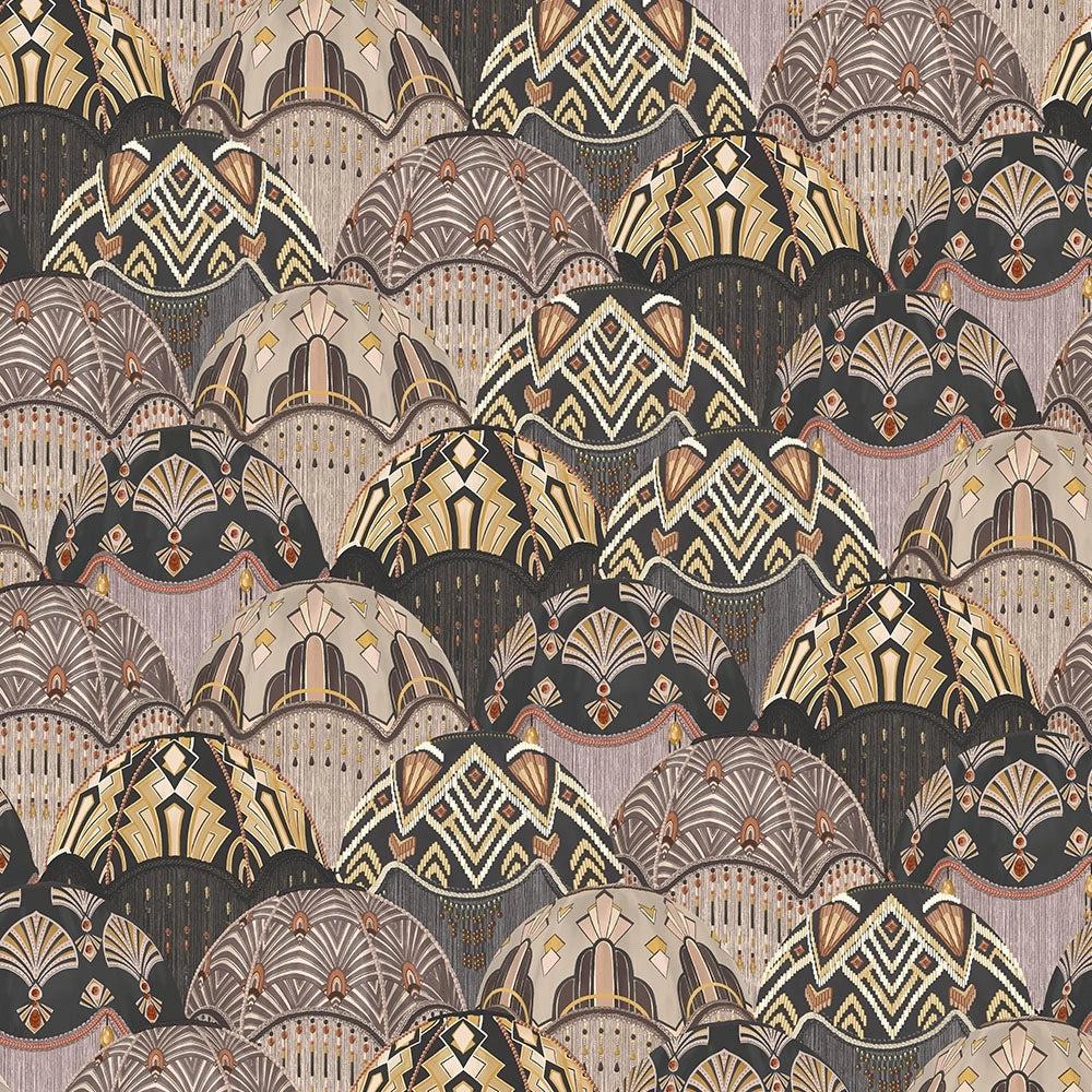Brand McKenzie Silk Shades Charcoal Wallpaper