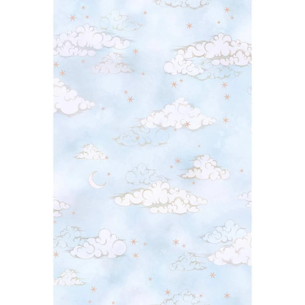 Brand McKenzie Starry Clouds Blue Sky Wallpaper - Image 3