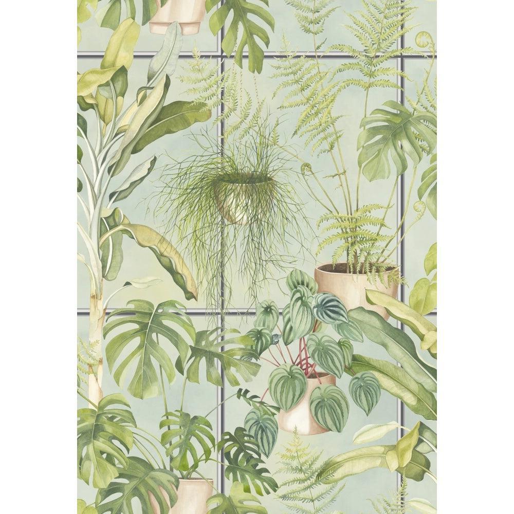 Brand McKenzie The Green House Green Wallpaper - Image 3