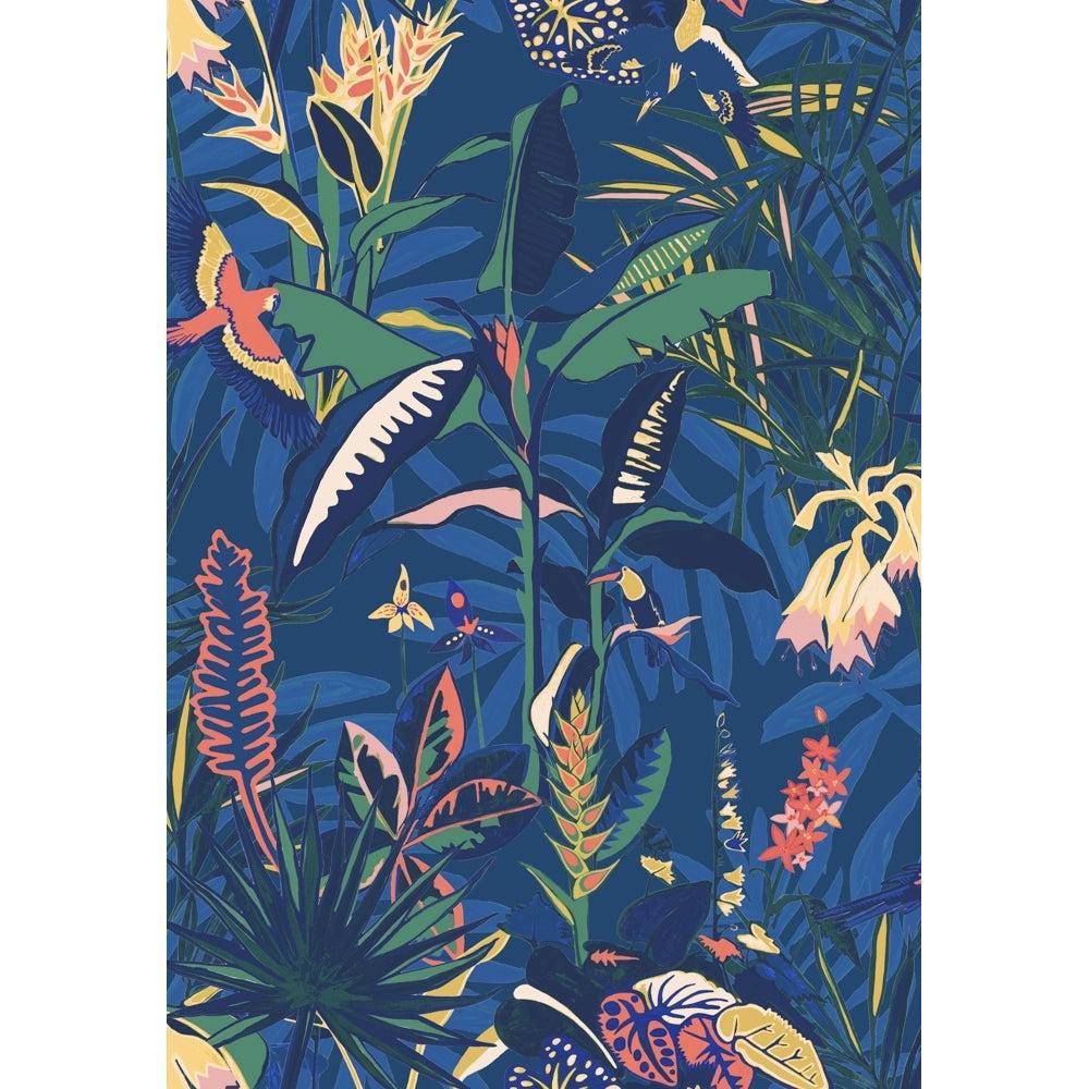 Brand McKenzie The Tropics Deep Blue Wallpaper - Image 3