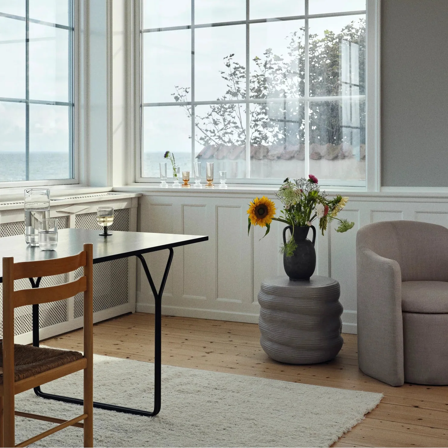 Broste Copenhagen Earthernware Table - Image 3