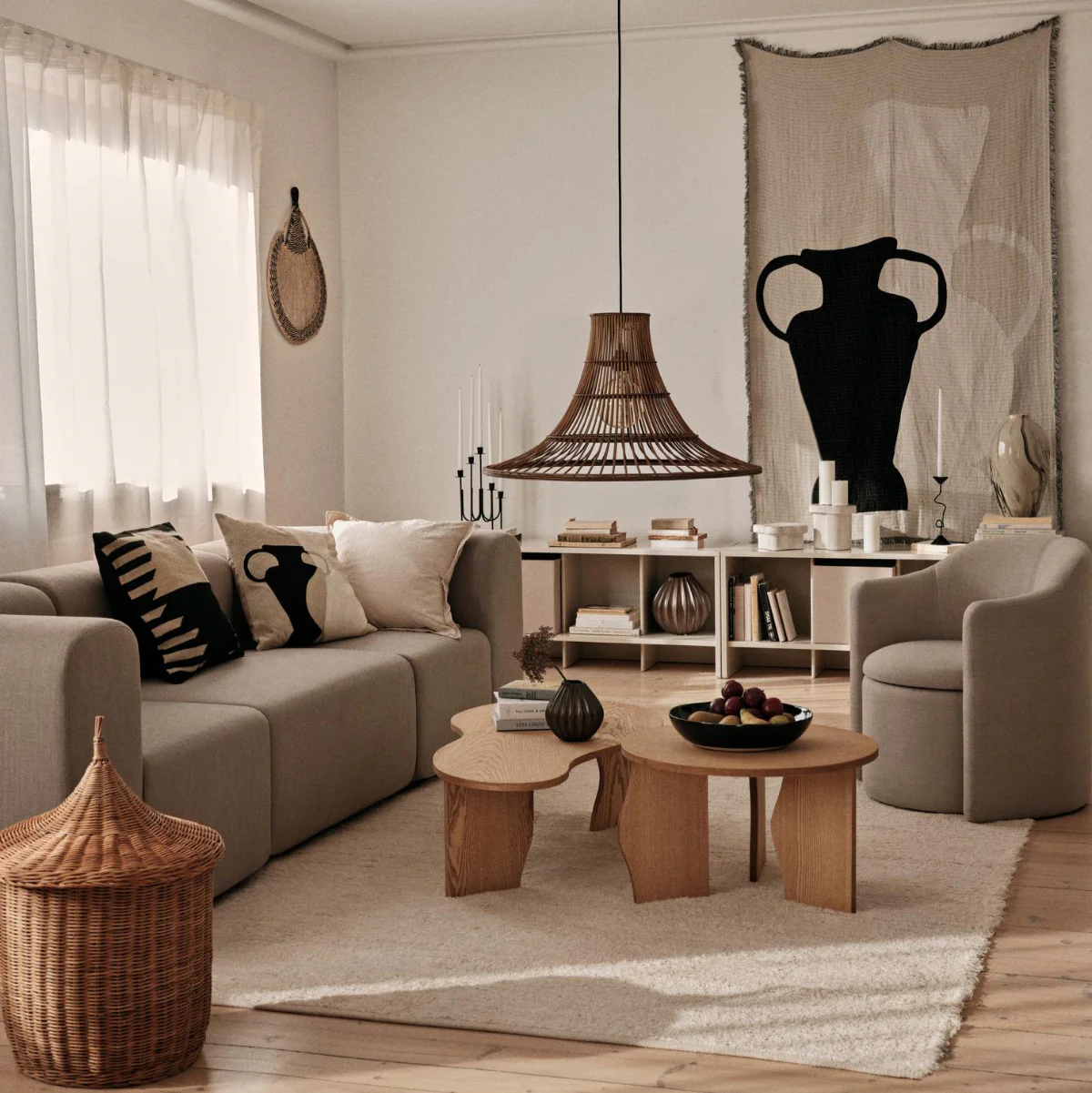 Broste Copenhagen Lagoon Module Corner Chair Left - Image 2