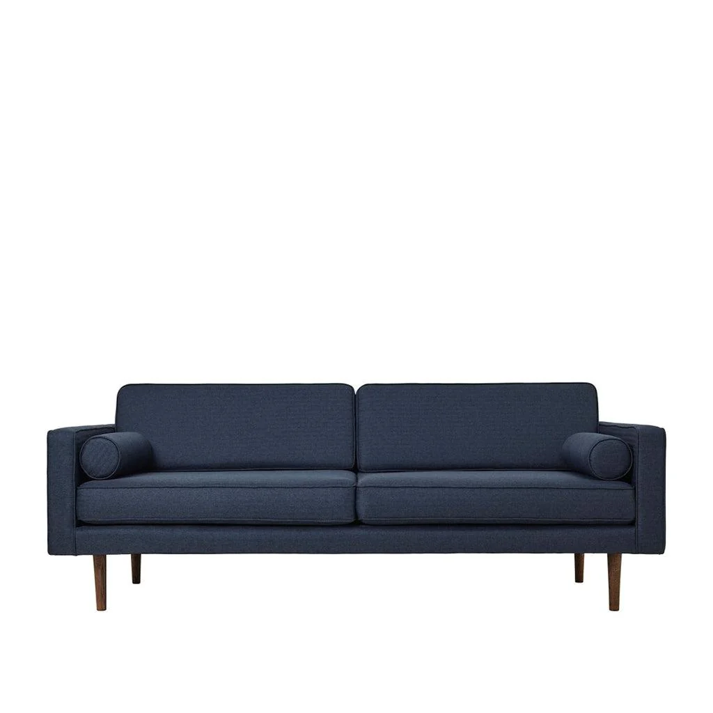 Broste Copenhagen Wind Tweed Large Sofa Navy