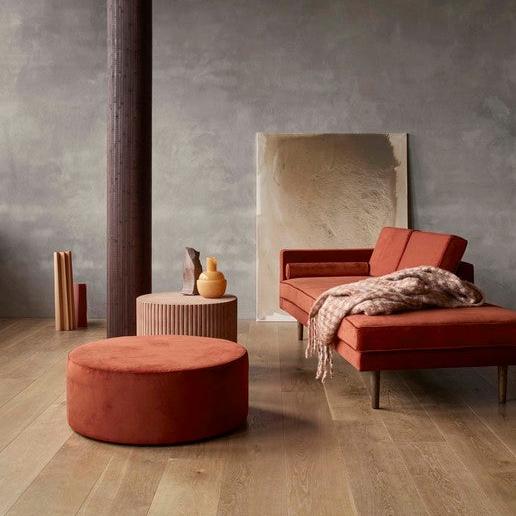 Broste Copenhagen Wind Velvet Armchair Caramel Cafe - Image 2