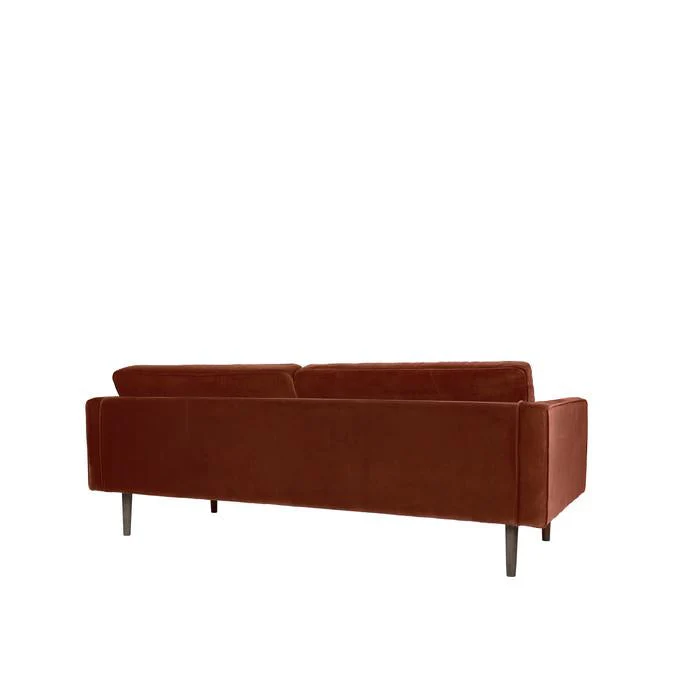 Broste Copenhagen Wind Velvet Large Sofa Caramel Cafe - Image 4