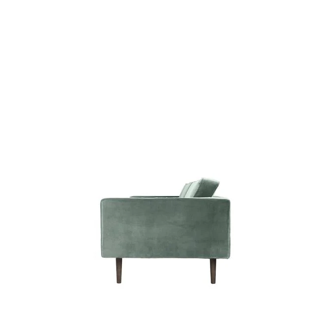 Broste Copenhagen Wind Velvet Large Sofa In Chinois Green - Image 6