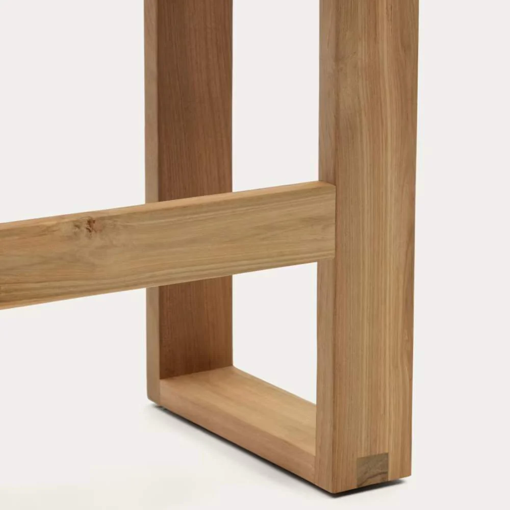 Kave Home Canadell 130 cm Tall Bench - 100% Outdoor Solid Recycled Teak by Kave Home - Image 3