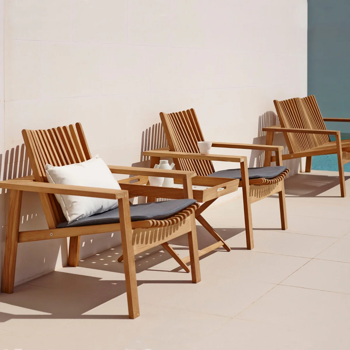 Cane-line Amaze Lounge Chair Stackable - Image 16