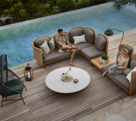 Cane-line Arch 3-Seater Sofa Module - Image 2