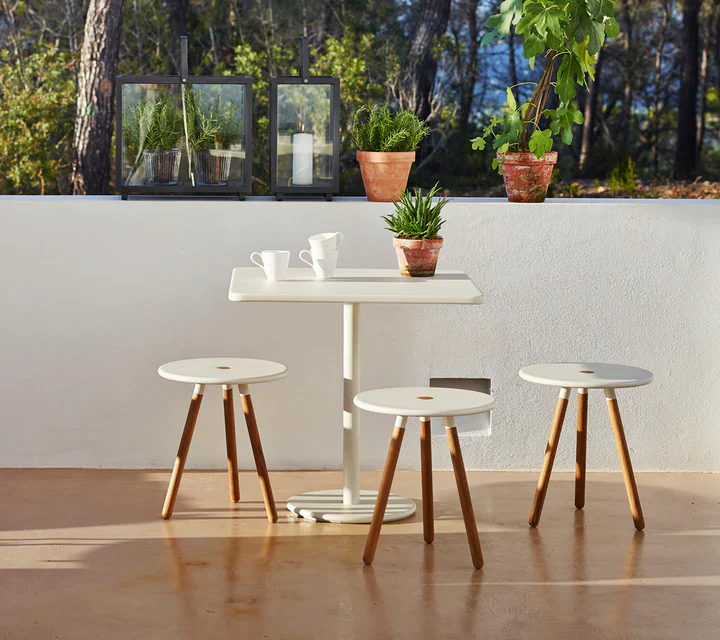 Cane-line Area Table/Stool - Image 9