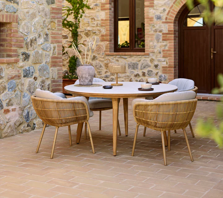 Cane-line Aspect Dining Table Base, Dia. 144cm - Image 10