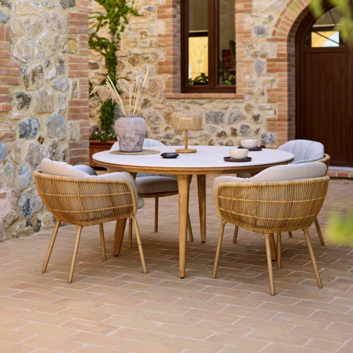 Cane-line Aspect Dining Table, Dia. 144 cm - Image 7