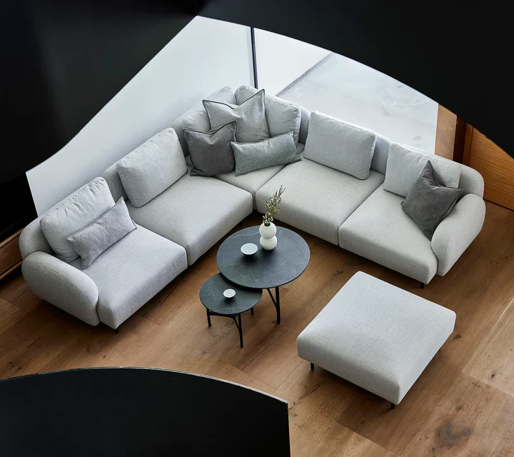 Cane-line Aura Corner Sofa with Low Armrest - Image 5