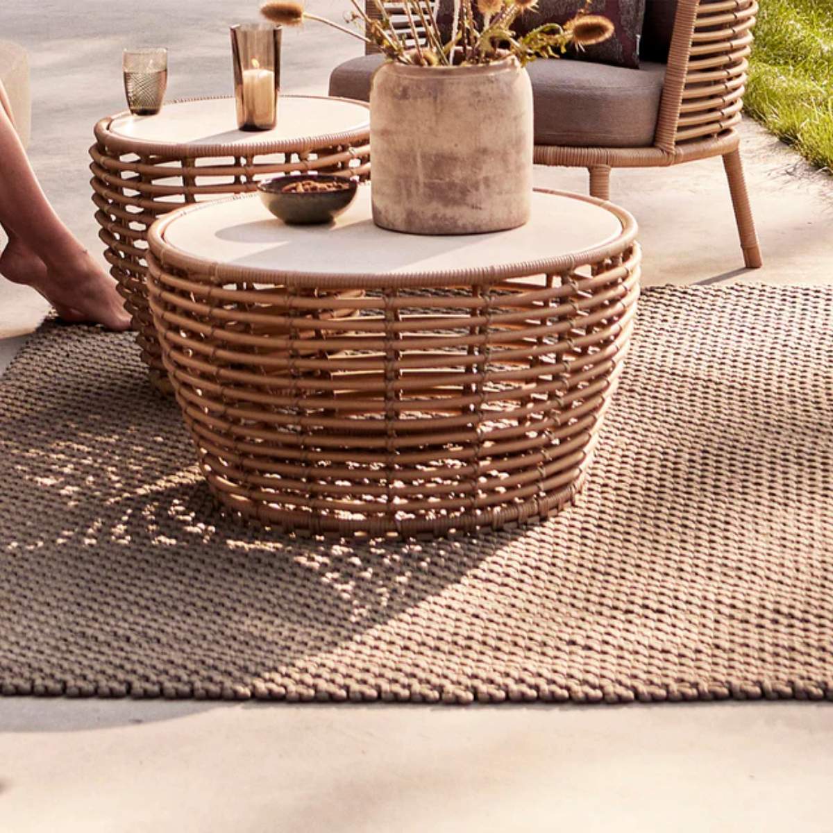 Cane-line Basket Coffee Table, Large - Image 16