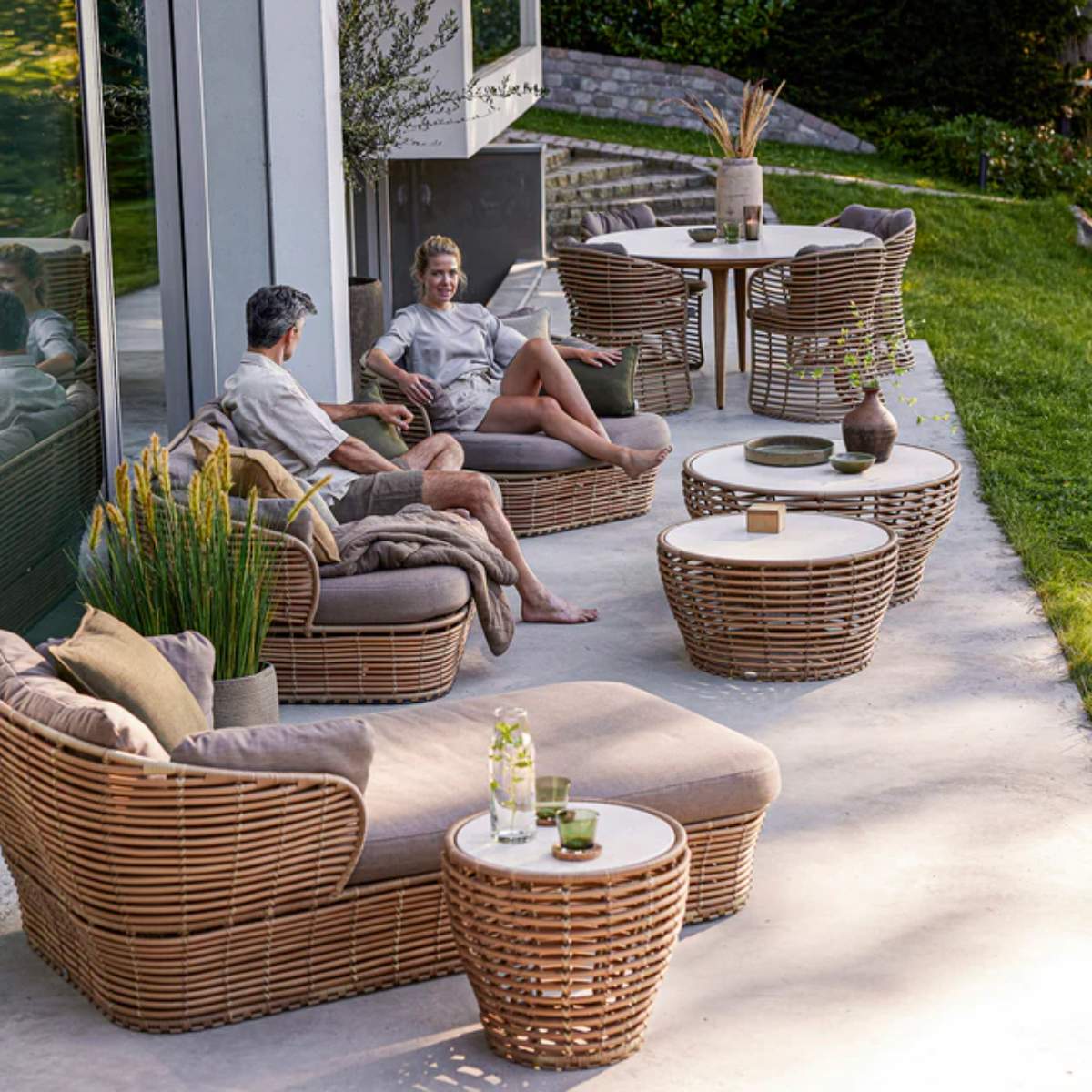 Cane-line Basket Coffee Table, Small - Image 24