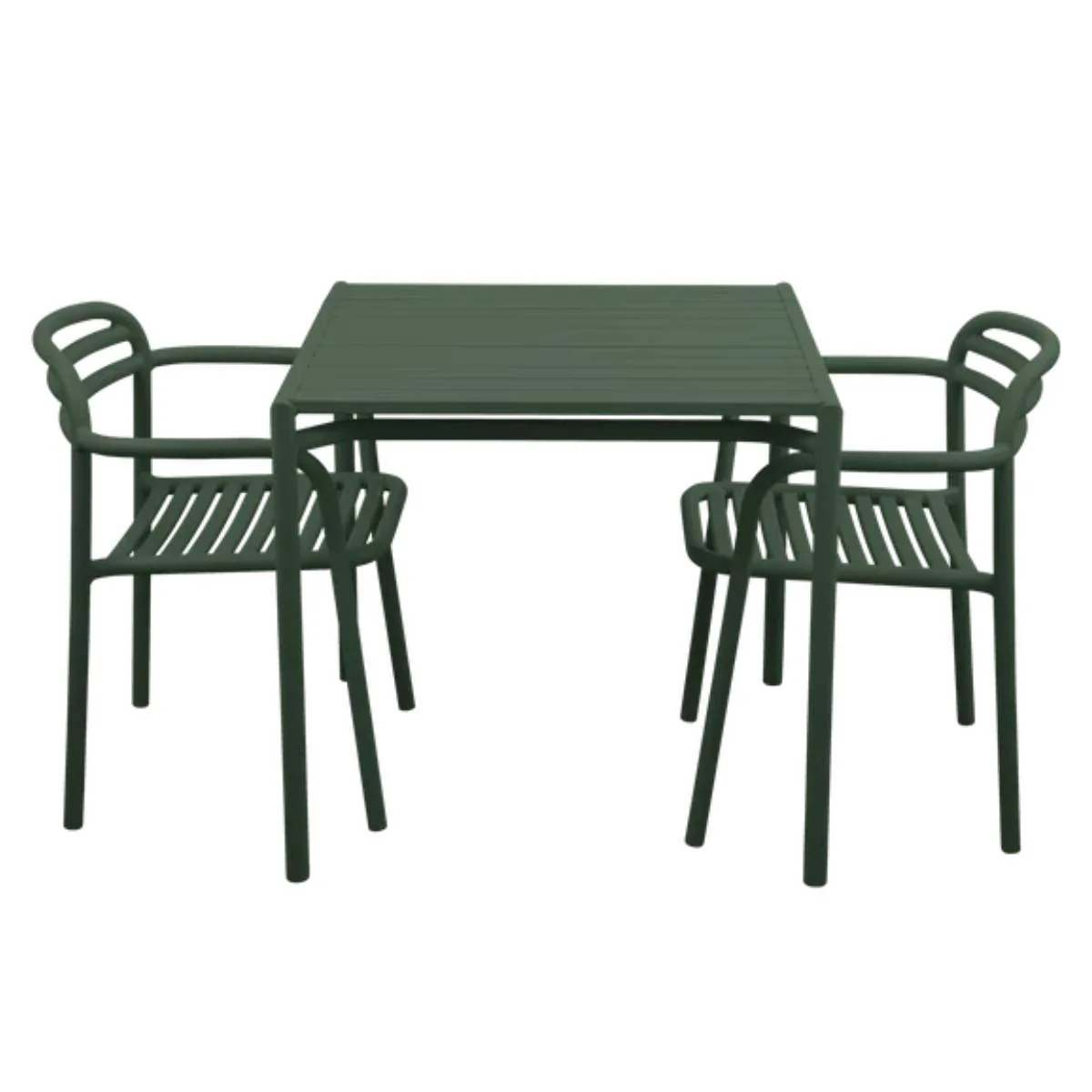 Cane-line Bliss Dining Table Incl. 2 Bliss Armchairs - Image 3