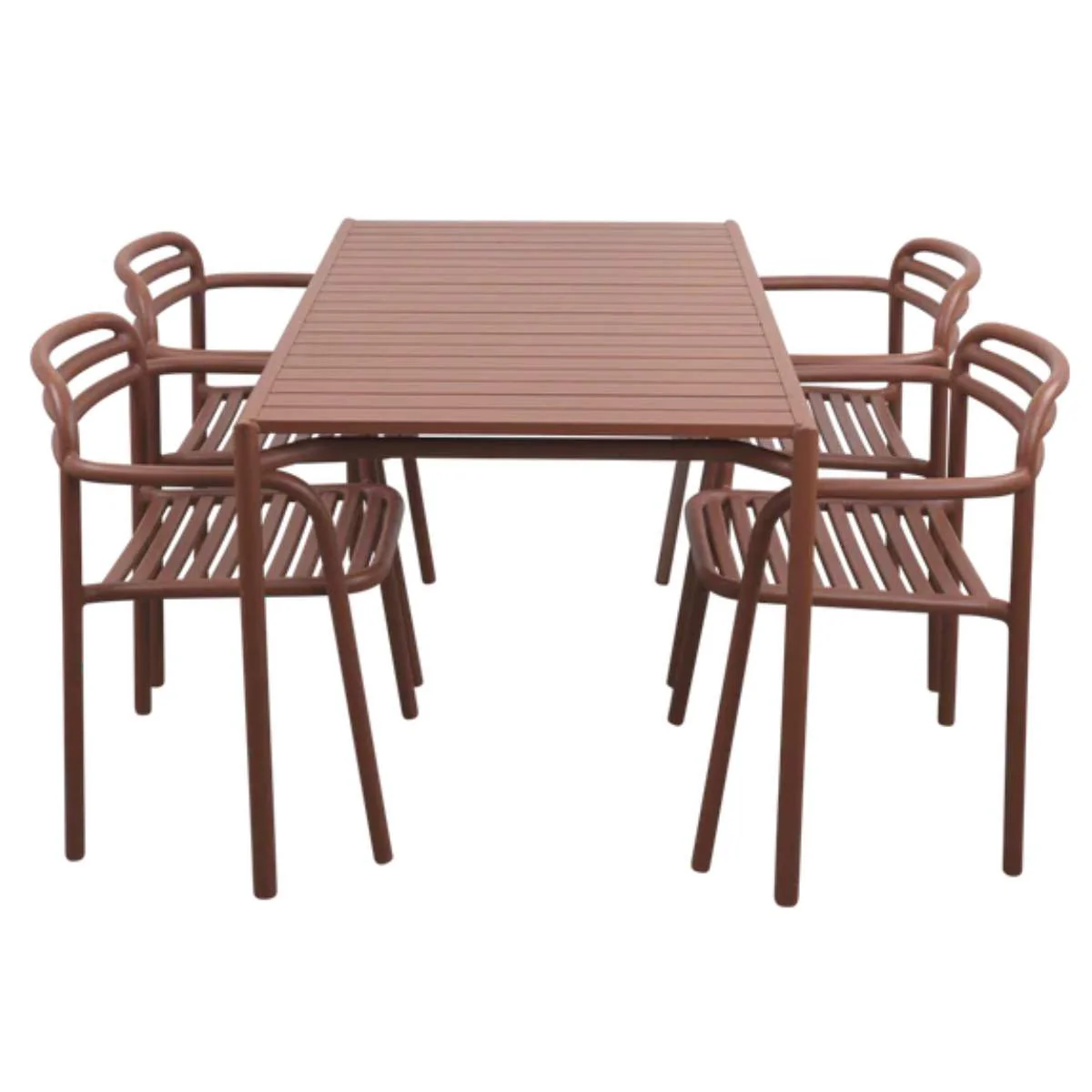 Cane-line Bliss Dining Table Rect. Incl. 4 Bliss Armchairs - Image 3