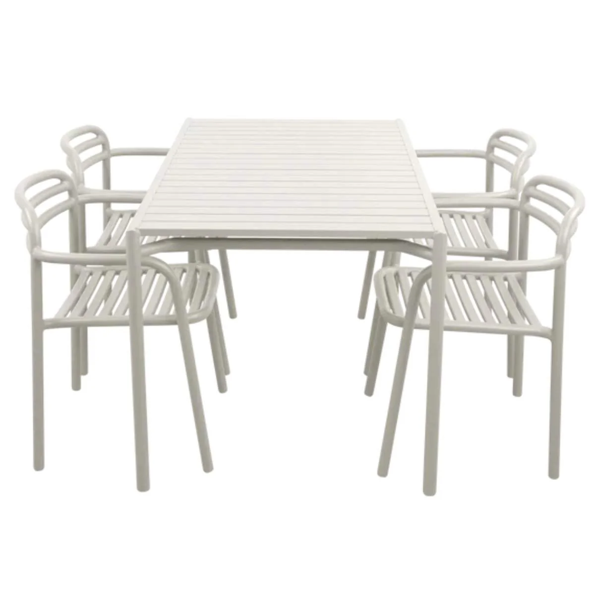 Cane-line Bliss Dining Table Rect. Incl. 4 Bliss Armchairs - Image 3