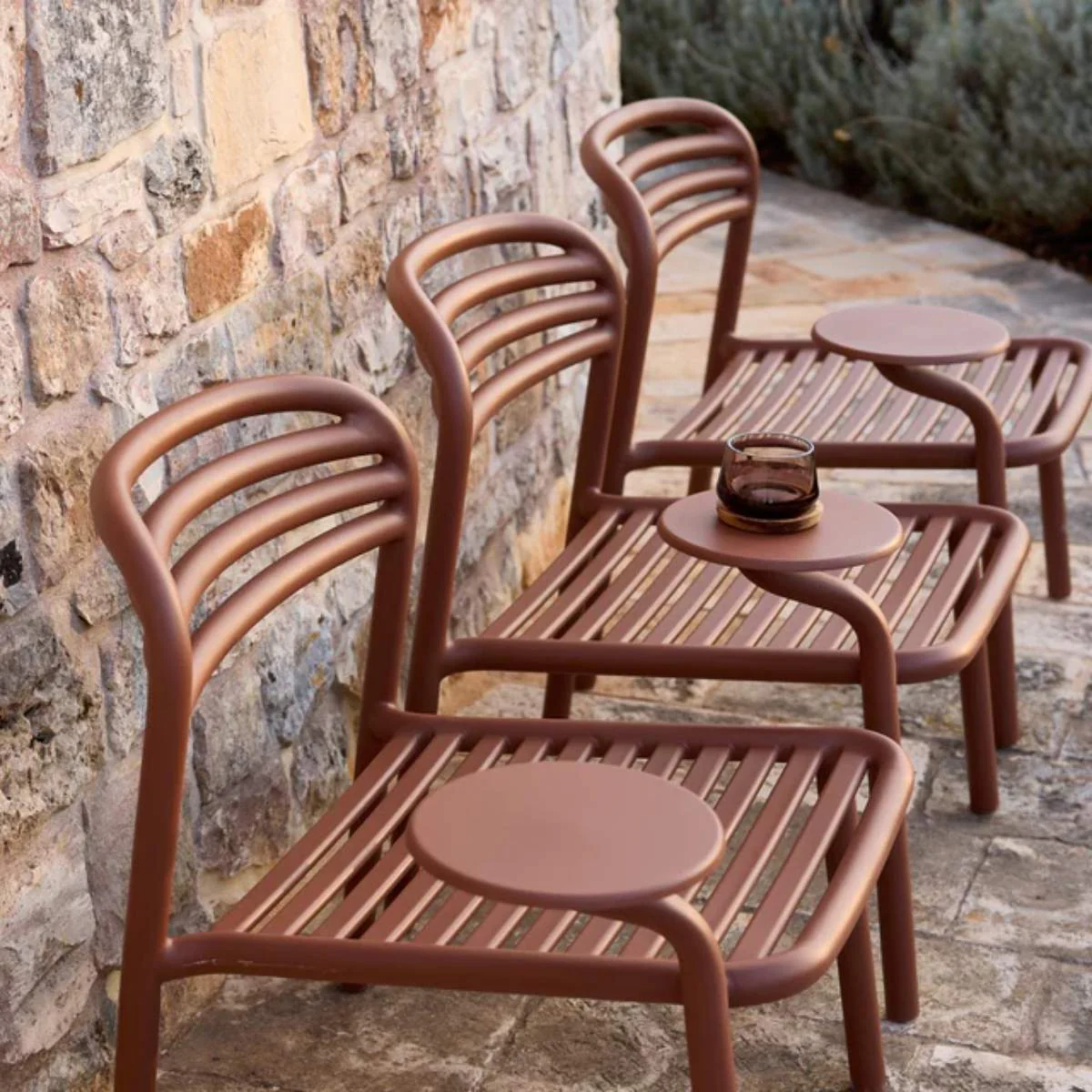 Cane-line Bliss Lounge Chair W/Sidetable Right - Image 14