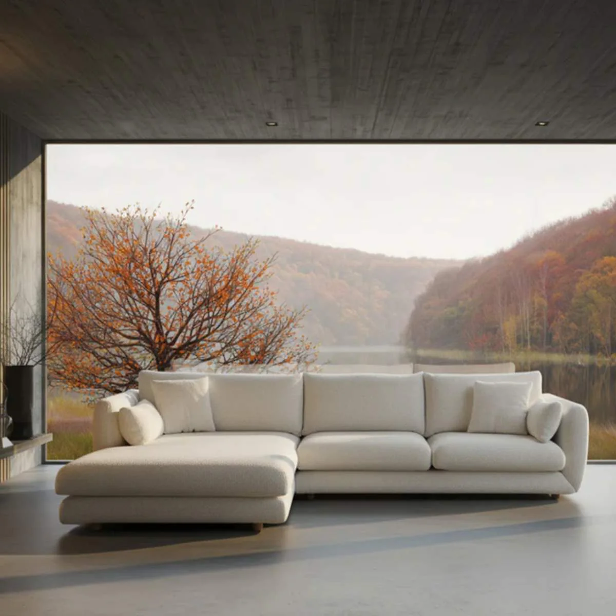 Cane-line Bloom 2-Seater Sofa With Chaise Longue, Right And Teak Legs - Image 7