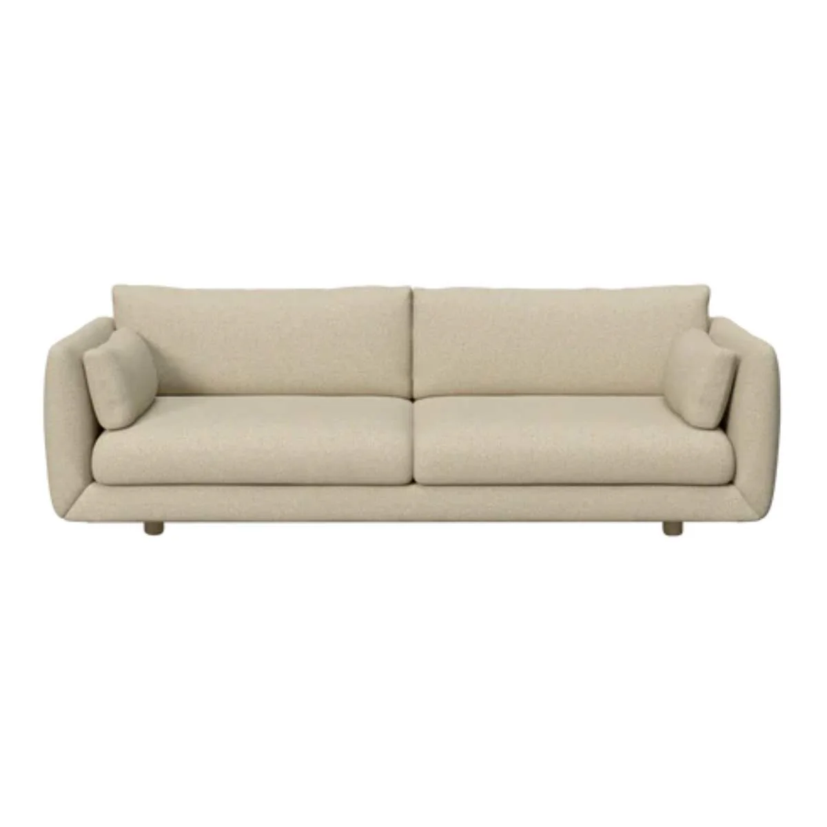 Cane-line Bloom 3-Seater Sofa w/ Teak Legs - Image 3