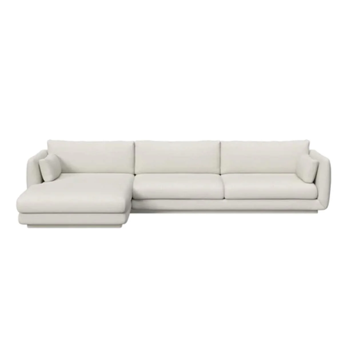 Cane-line Bloom 3-Seater Sofa With Chaise Longue, Right And Plinth