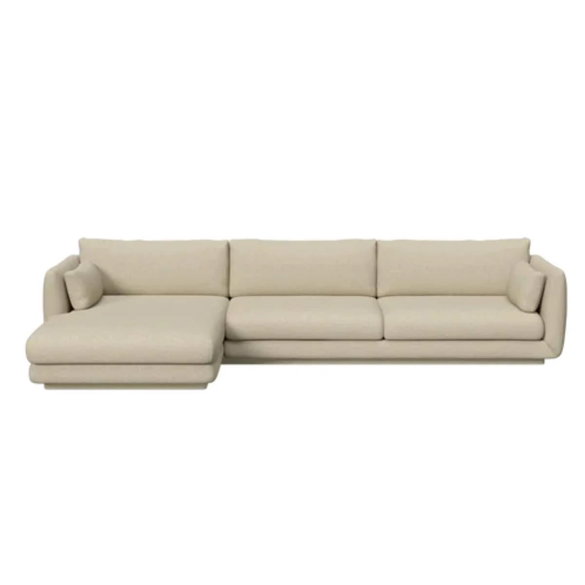Cane-line Bloom 3-Seater Sofa With Chaise Longue, Right And Plinth - Image 5