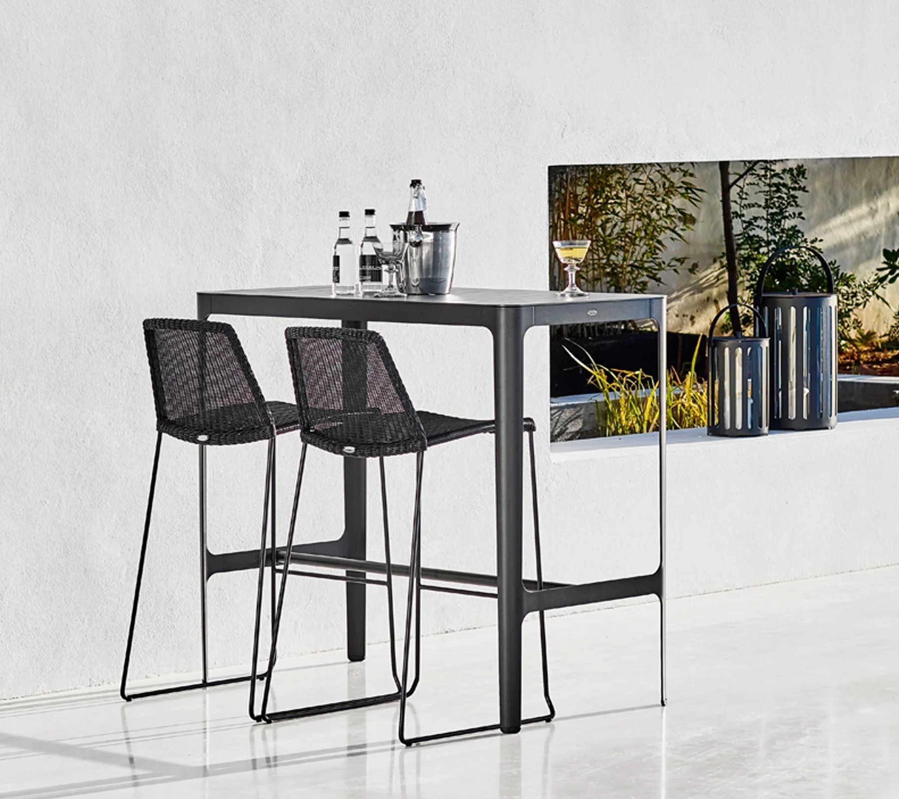 Cane-line Breeze Bar Chair, Stackable - Image 6