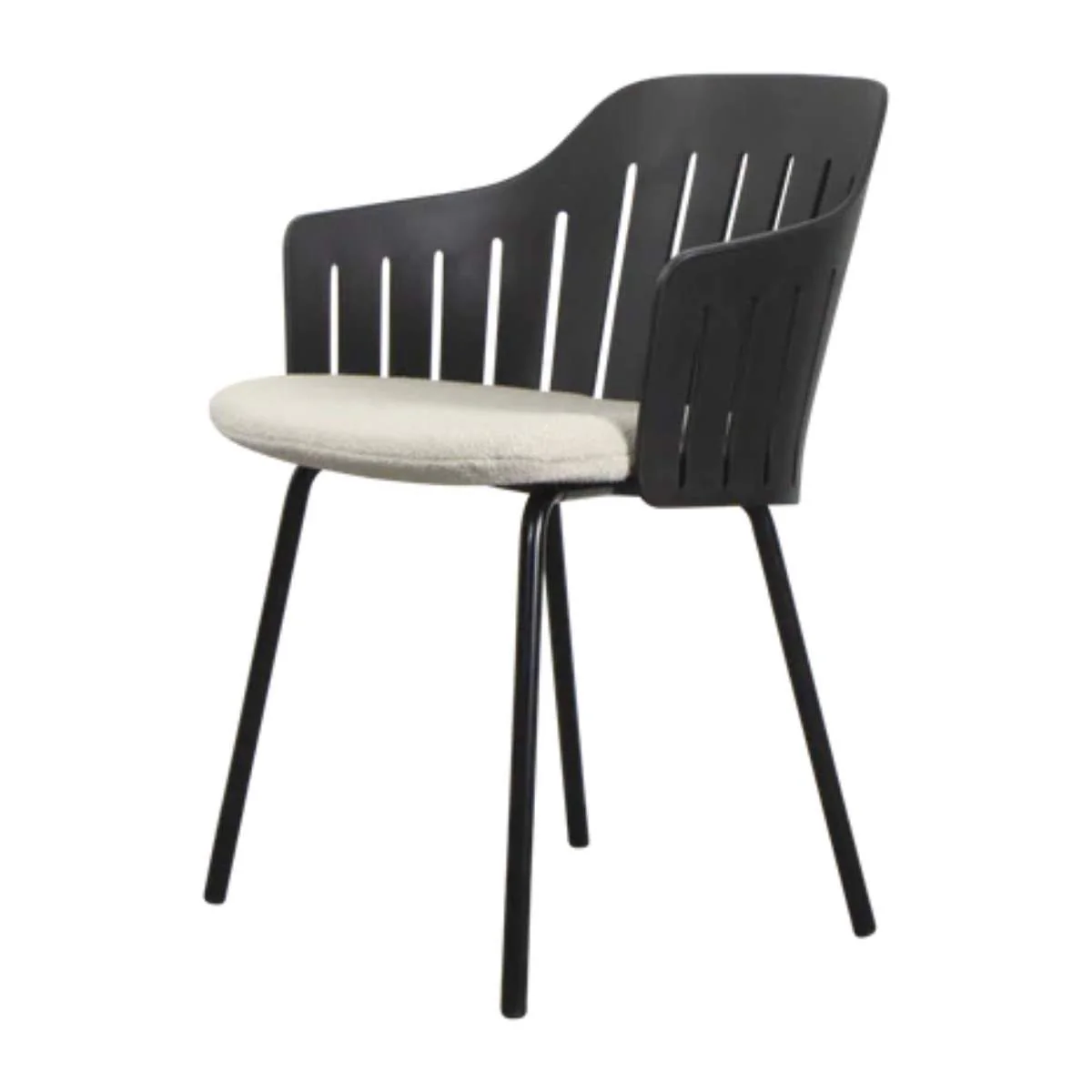 Cane-line Choice Chair Black and Dark Green - Image 6