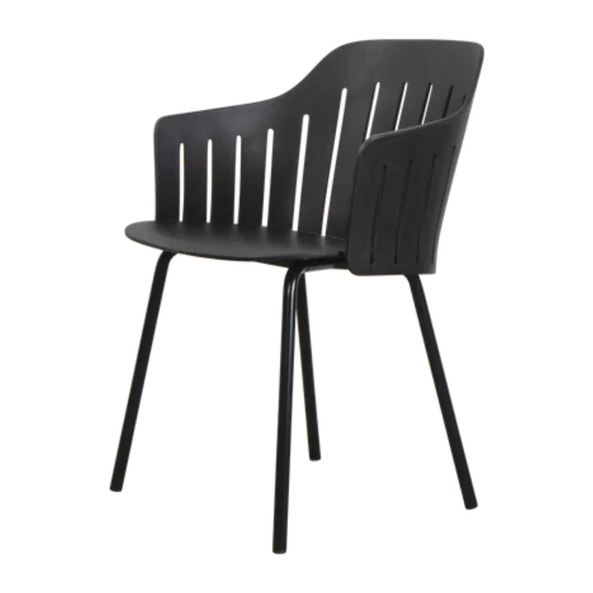 Cane-line Choice Chair Black and Dark Green - Image 7