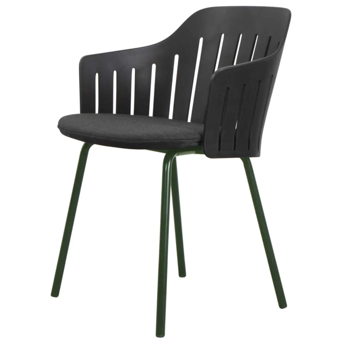 Cane-line Choice Chair Black and Dark Green - Image 78