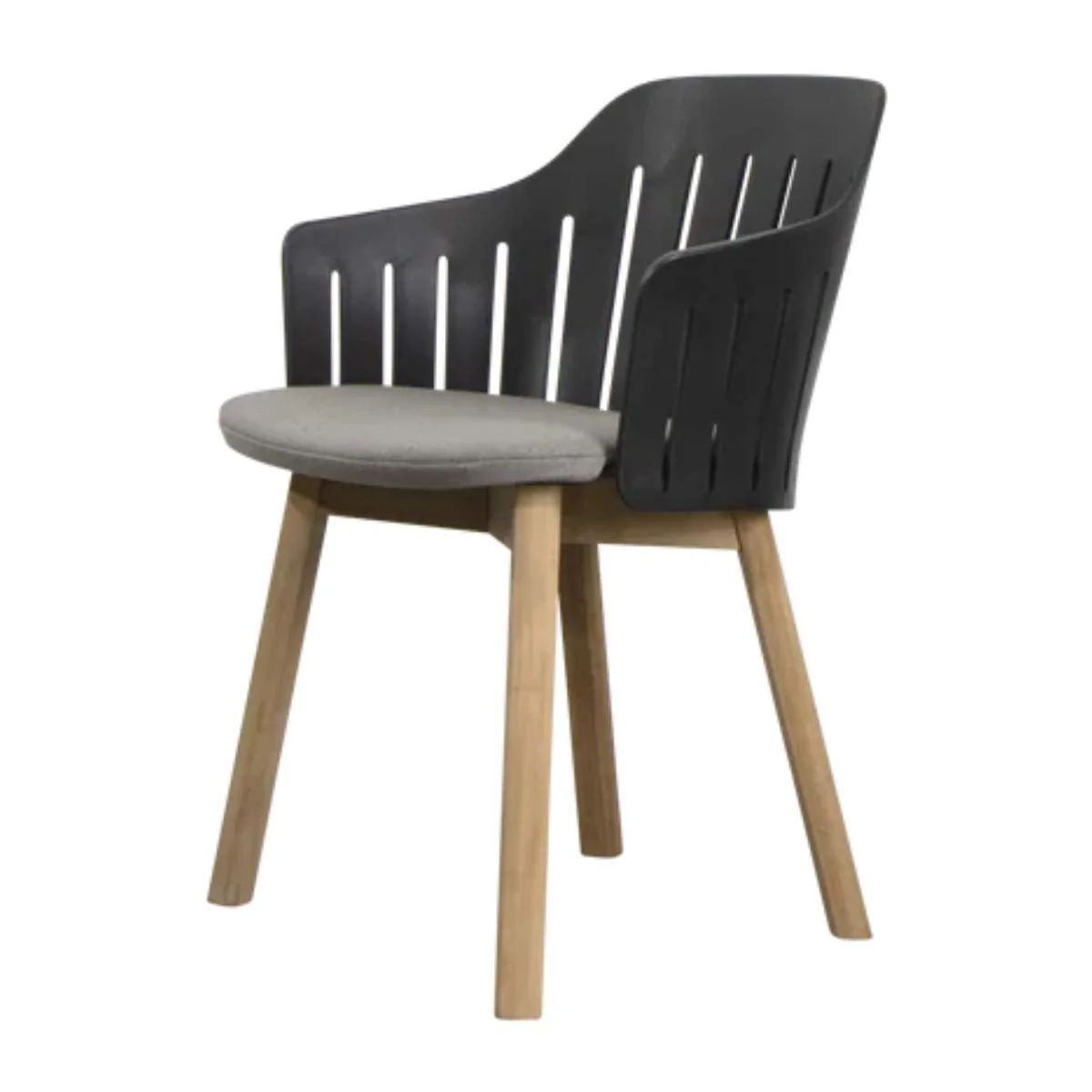 Cane-line Choice Chair Black and Dark Green - Image 8