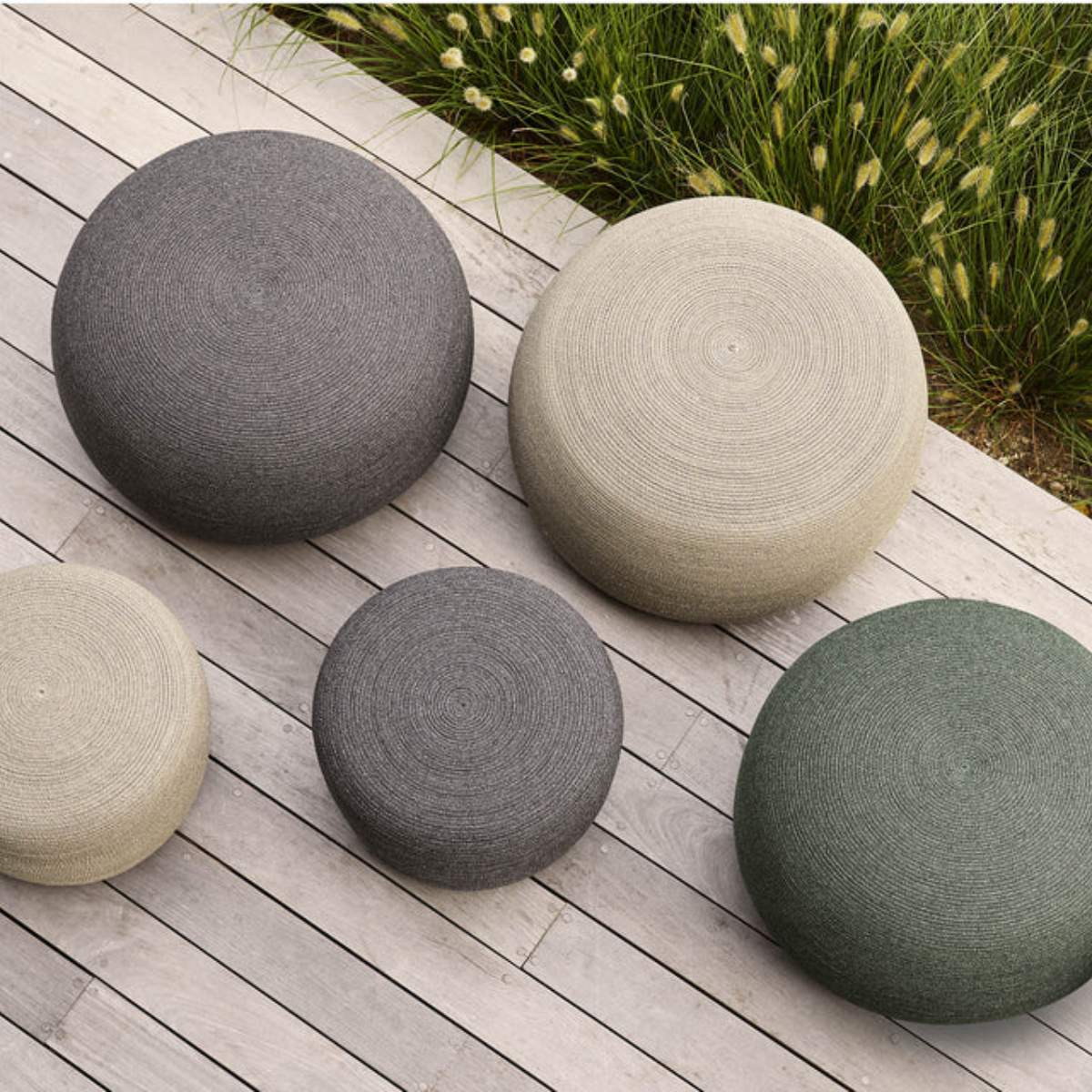 Cane-line Circle footstool small - Image 6