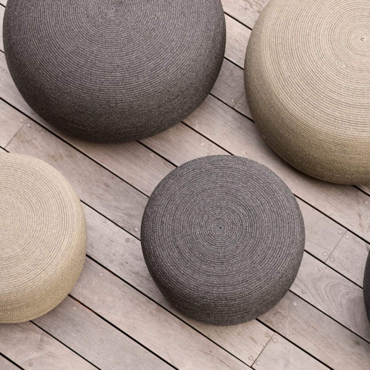 Cane-line Circle footstool small - Image 8