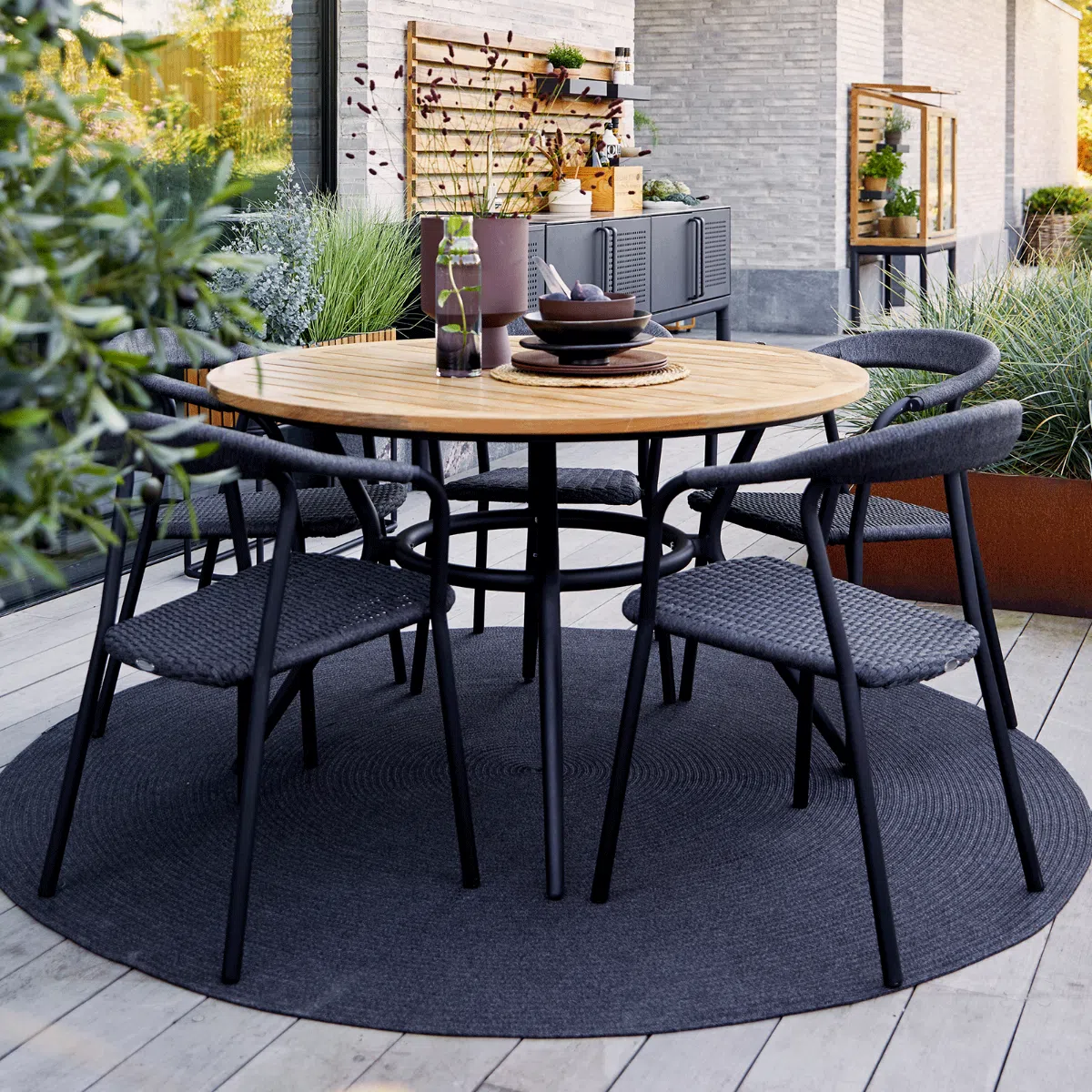 Cane-line Circle Rug 200cm Indoor/Outdoor - Image 5