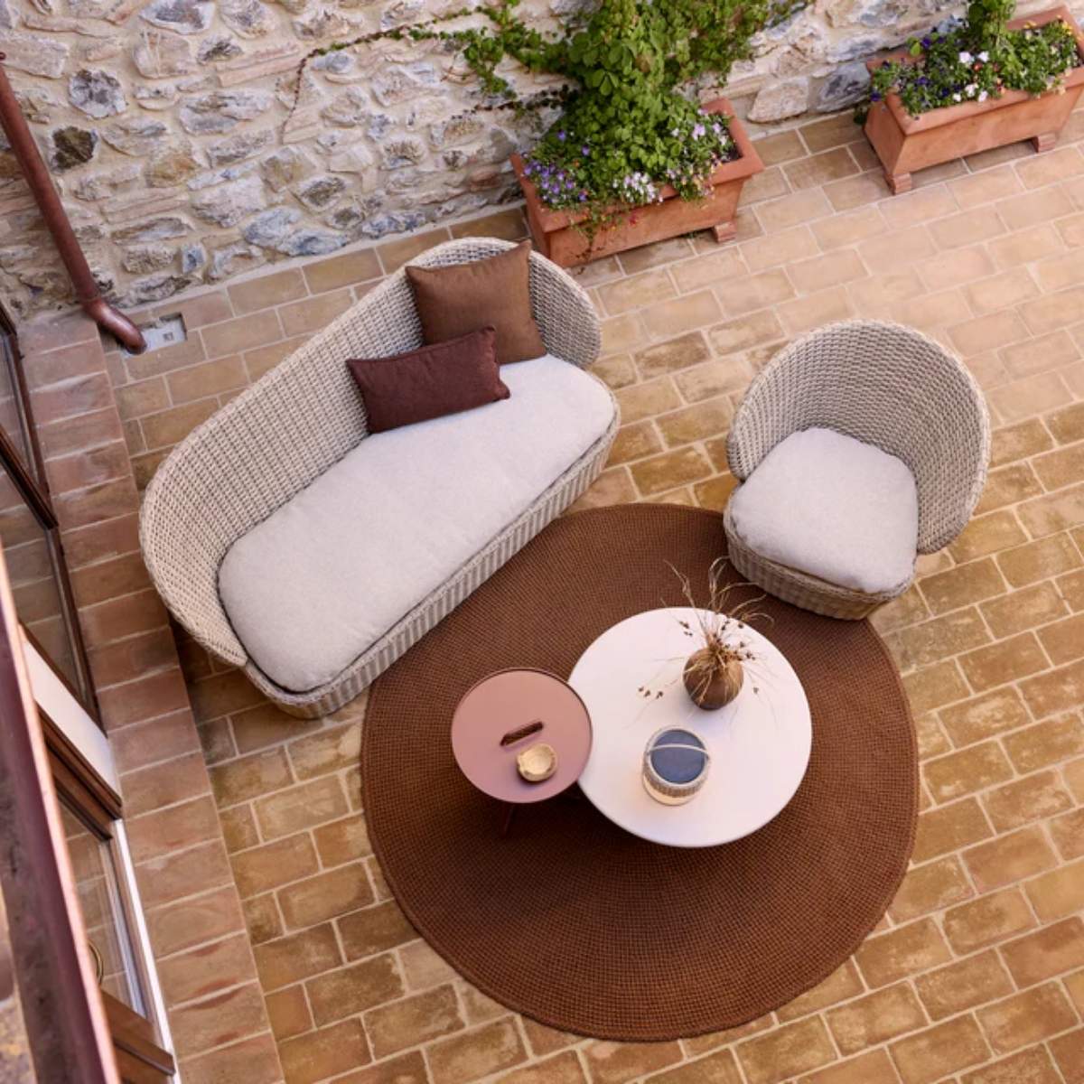 Cane-line Coast Lounge Chair W/Swivel - Image 12