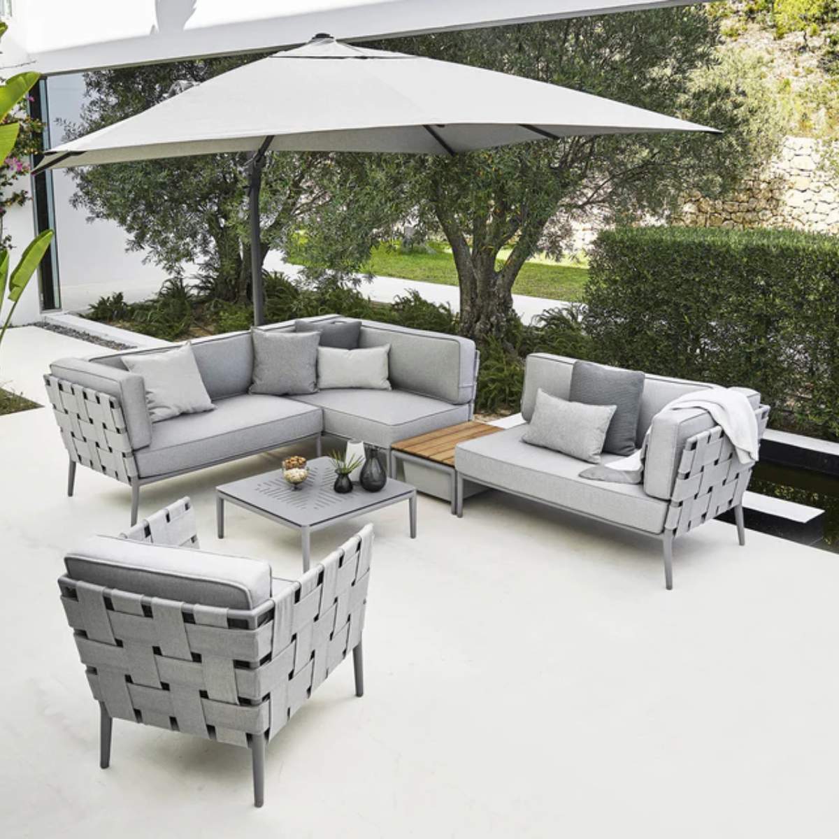 Cane-line Conic Modular Corner Sofa With Box Table - Image 3
