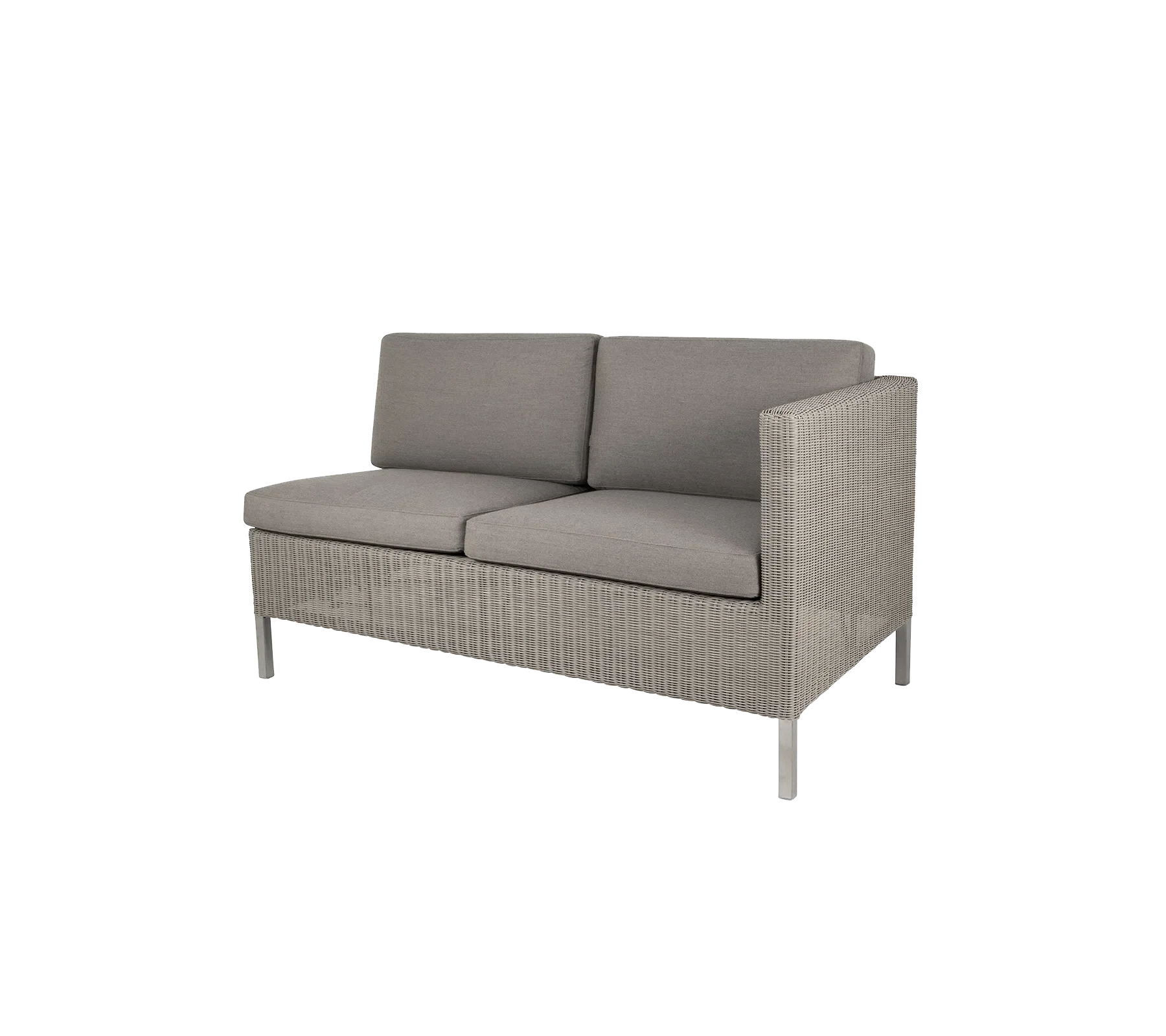 Cane-line Connect Dining Lounge 2-Seater Sofa Left Module