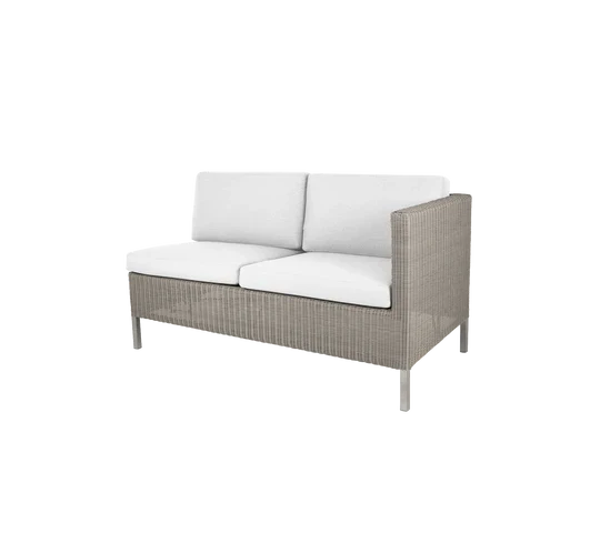 Cane-line Connect Dining Lounge 2-Seater Sofa Left Module - Image 3