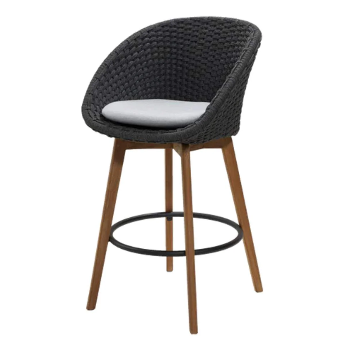 Cane-line Cushion, Peacock Bar Chair - Image 6
