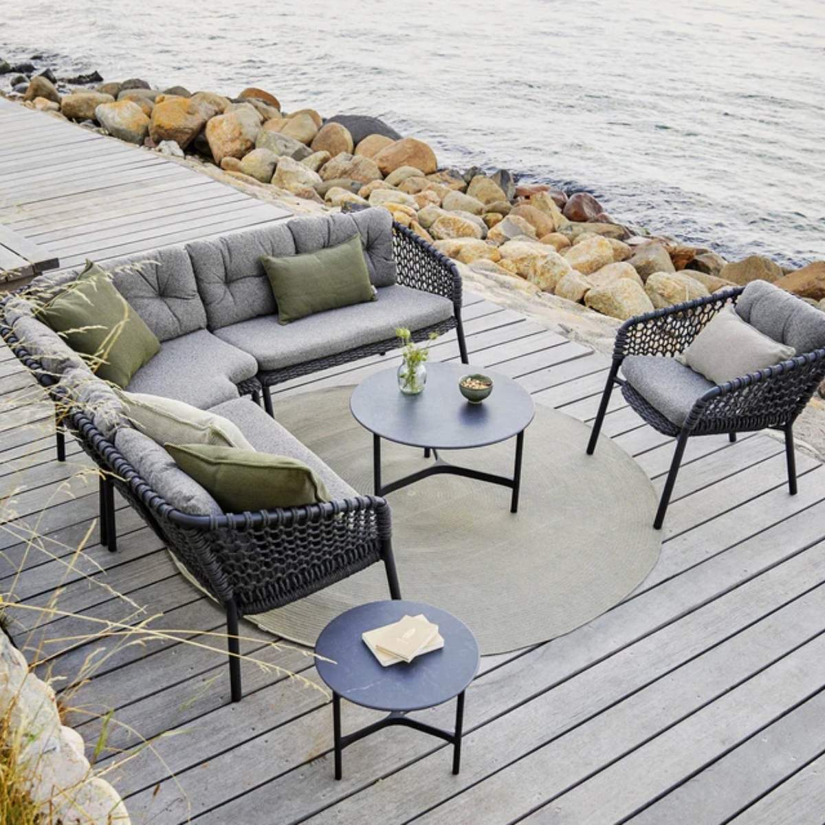 Cane-line Cushion Set, Ocean Lounge Chair - Image 3