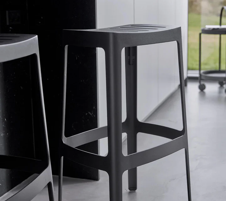 Cane-line Cut Bar Chair Stackable - Image 7